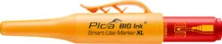Pica - BIG Ink -Tools Wood Shop 170 40 BIG Ink Marker red closed MASTER flat