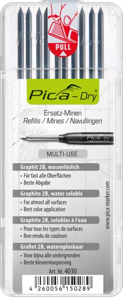 Pica-Dry Refills -Tools Wood Shop 4030 Pica DRY Refills Graphite web