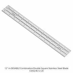 In-Dexable Combination & Double Squares -Tools Wood Shop cdsq bl12 20 ima