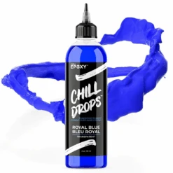 Chill Drops - Transparent 2oz -Tools Wood Shop chill drops royal blue transparent