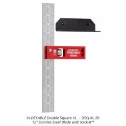In-Dexable Combination & Double Squares -Tools Wood Shop dsq xl 20 ima
