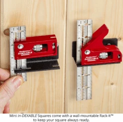 Mini In-Dexable Combination & Double Squares 15 Mini In-Dexable Combination & Double Squares -Tools Wood Shop in dexable07