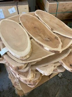 Cherry Ovals -Tools Wood Shop live edge cherry ovals