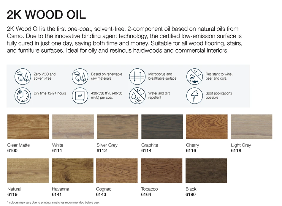 Osmo 2K Wood Oil 5 Osmo 2K Wood Oil - Image 3