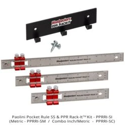 Paolini Pocket Rules -Tools Wood Shop pprri sc