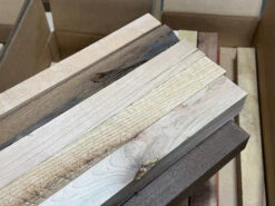 Mixed Turning Squares Project Box (B-Grade) -Tools Wood Shop turning blanks defect