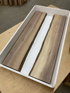 Live Edge River Set - Walnut -Tools Wood Shop walnut river table set 2